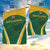 South Africa Cricket Garden Flag Go Champions Protea Pattern LT05 - Wonder Print Shop