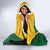 South Africa Cricket Hooded Blanket Go Champions Protea Pattern