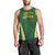 Custom South Africa Cricket Men Tank Top Go Champions Protea Pattern