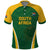 Custom South Africa Cricket Polo Shirt Go Champions Protea Pattern LT05 - Wonder Print Shop