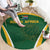 South Africa Cricket Round Carpet Go Champions Protea Pattern