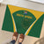 South Africa Cricket Rubber Doormat Go Champions Protea Pattern