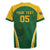 Custom South Africa Cricket Rugby Jersey Go Champions Protea Pattern