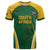 Custom South Africa Cricket T Shirt Go Champions Protea Pattern