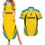 Custom Bahamas Football Couples Matching Summer Maxi Dress and Hawaiian Shirt Go Champions Baha Boyz