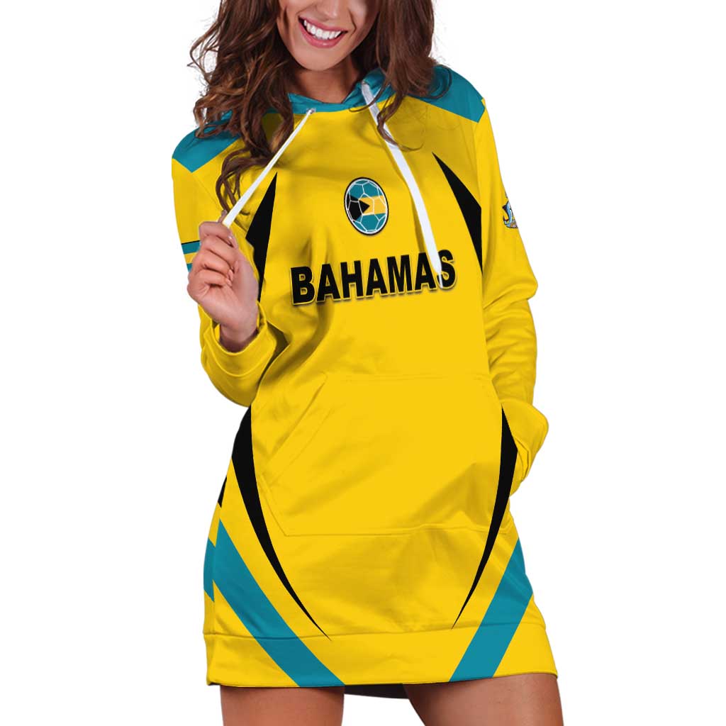 Custom Bahamas Football Hoodie Dress Go Champions Baha Boyz