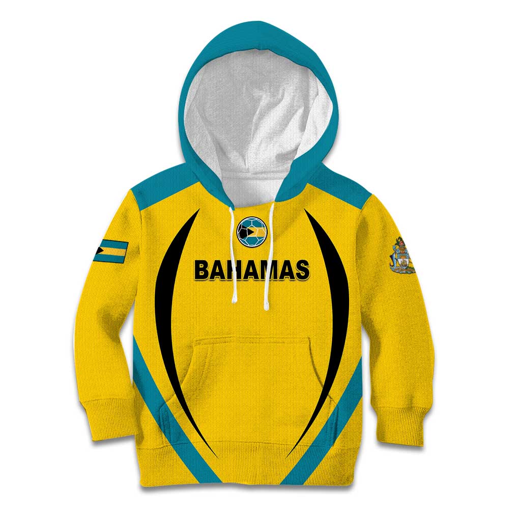 Custom Bahamas Football Kid Hoodie Go Champions Baha Boyz