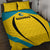 Bahamas Football Quilt Bed Set Go Champions Baha Boyz