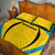 Bahamas Football Quilt Bed Set Go Champions Baha Boyz