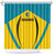 Bahamas Football Shower Curtain Go Champions Baha Boyz