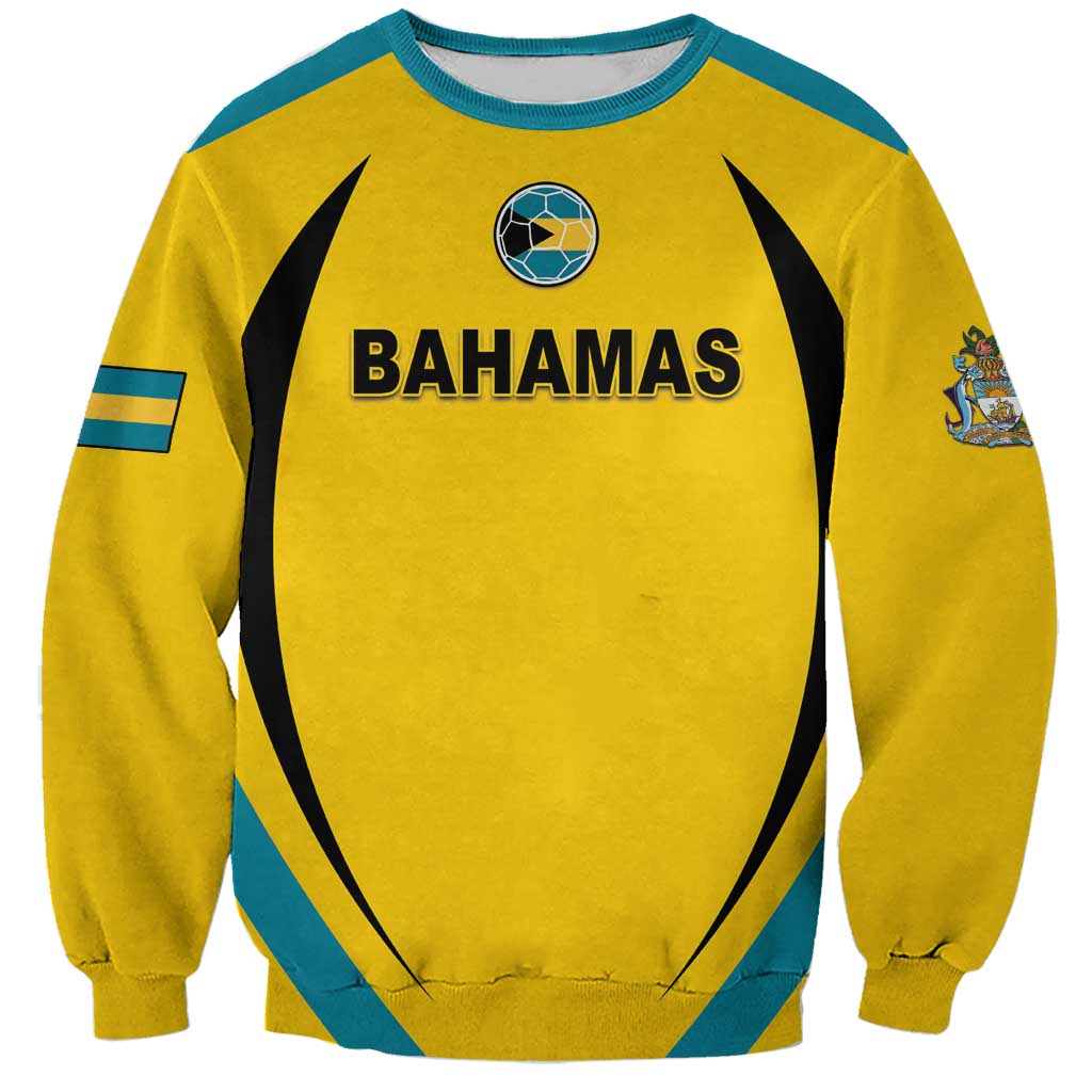 Custom Bahamas Football Sweatshirt Go Champions Baha Boyz