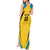 Custom Bahamas Football Tank Maxi Dress Go Champions Baha Boyz