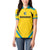 Custom Bahamas Football Women Polo Shirt Go Champions Baha Boyz