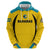 Custom Bahamas Football Zip Hoodie Go Champions Baha Boyz