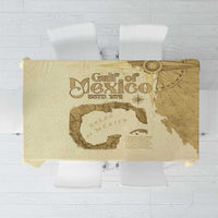 Gulf Of Mexico Estd 1672 Tablecloth Vintage Style