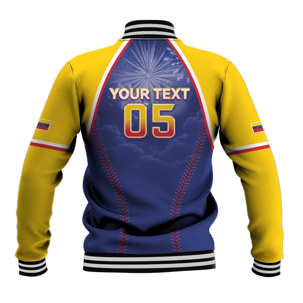 Venezuela Baseball Custom Baseball Jacket 1st Champions Glorious Victory