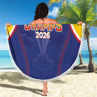 Venezuela Baseball Beach Blanket 1st Champions Glorious Victory