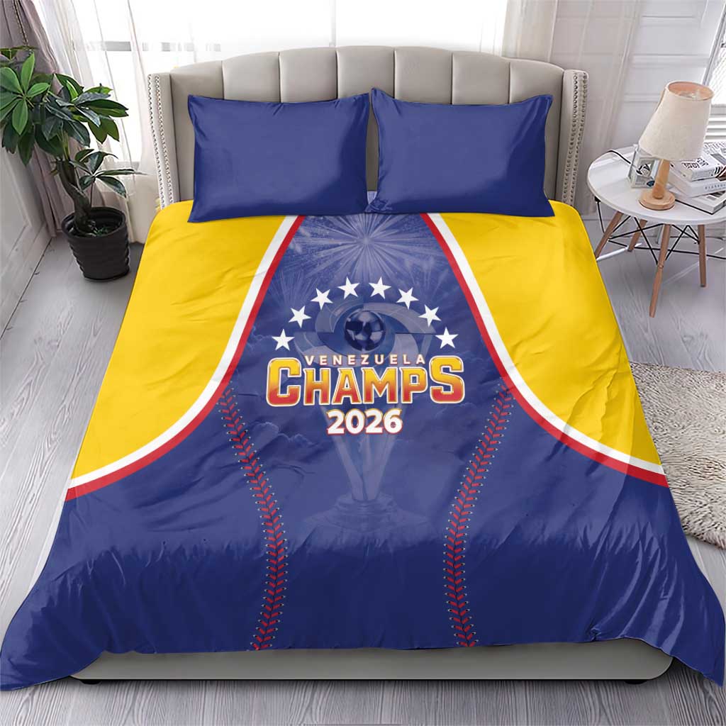 Venezuela Baseball Bedding Set 1st Champions Glorious Victory
