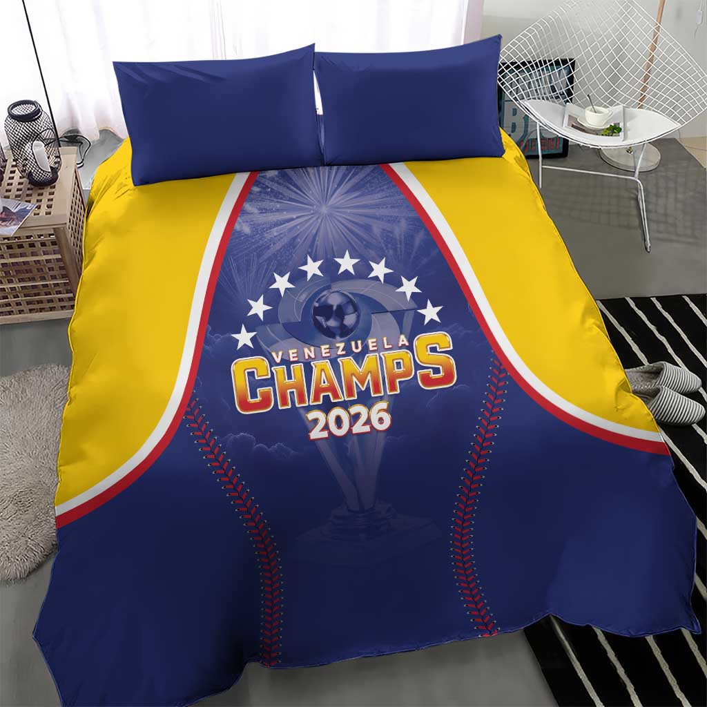 Venezuela Baseball Bedding Set 1st Champions Glorious Victory