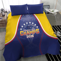 Venezuela Baseball Bedding Set 1st Champions Glorious Victory