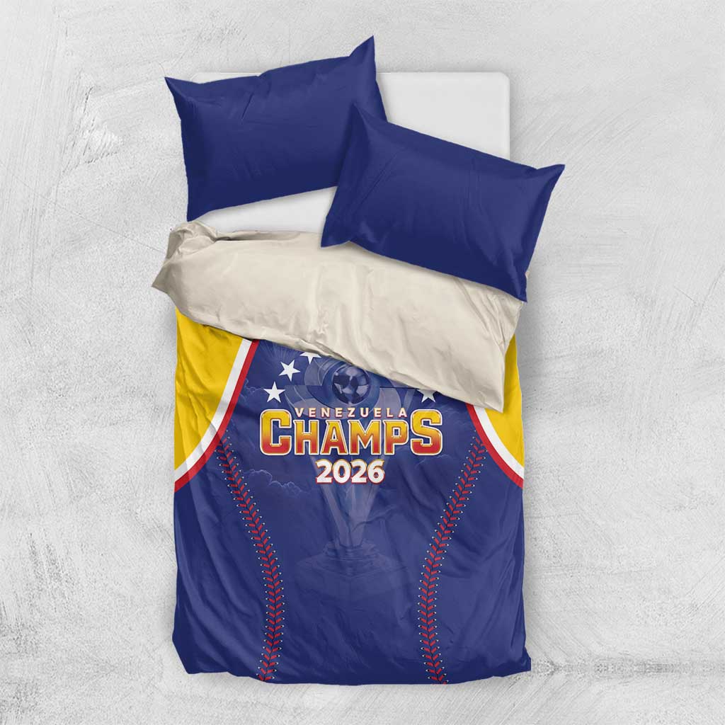 Venezuela Baseball Bedding Set 1st Champions Glorious Victory