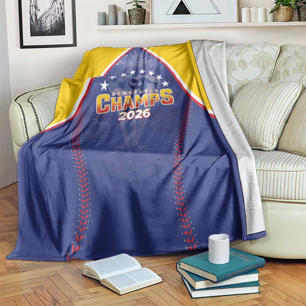 Venezuela Baseball Blanket 1st Champions Glorious Victory