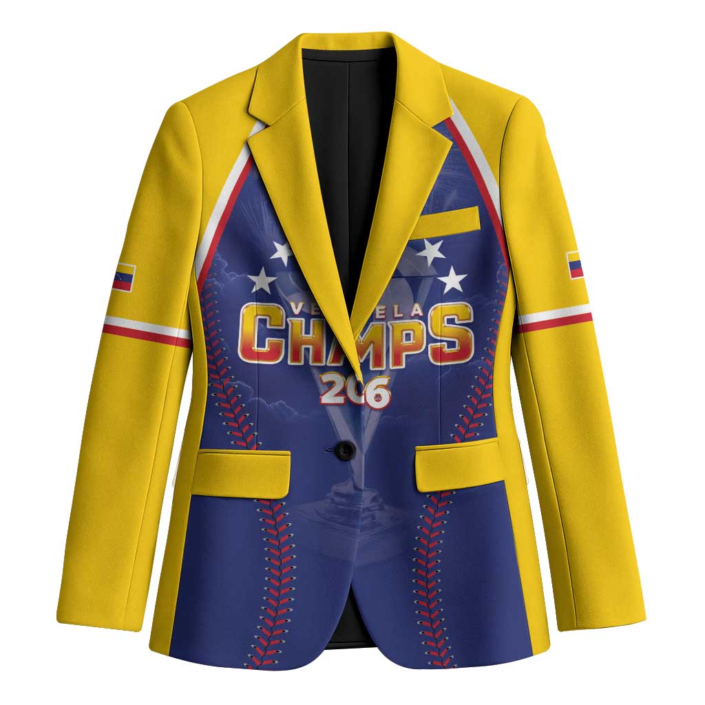 Venezuela Baseball Custom Blazer 1st Champions Glorious Victory