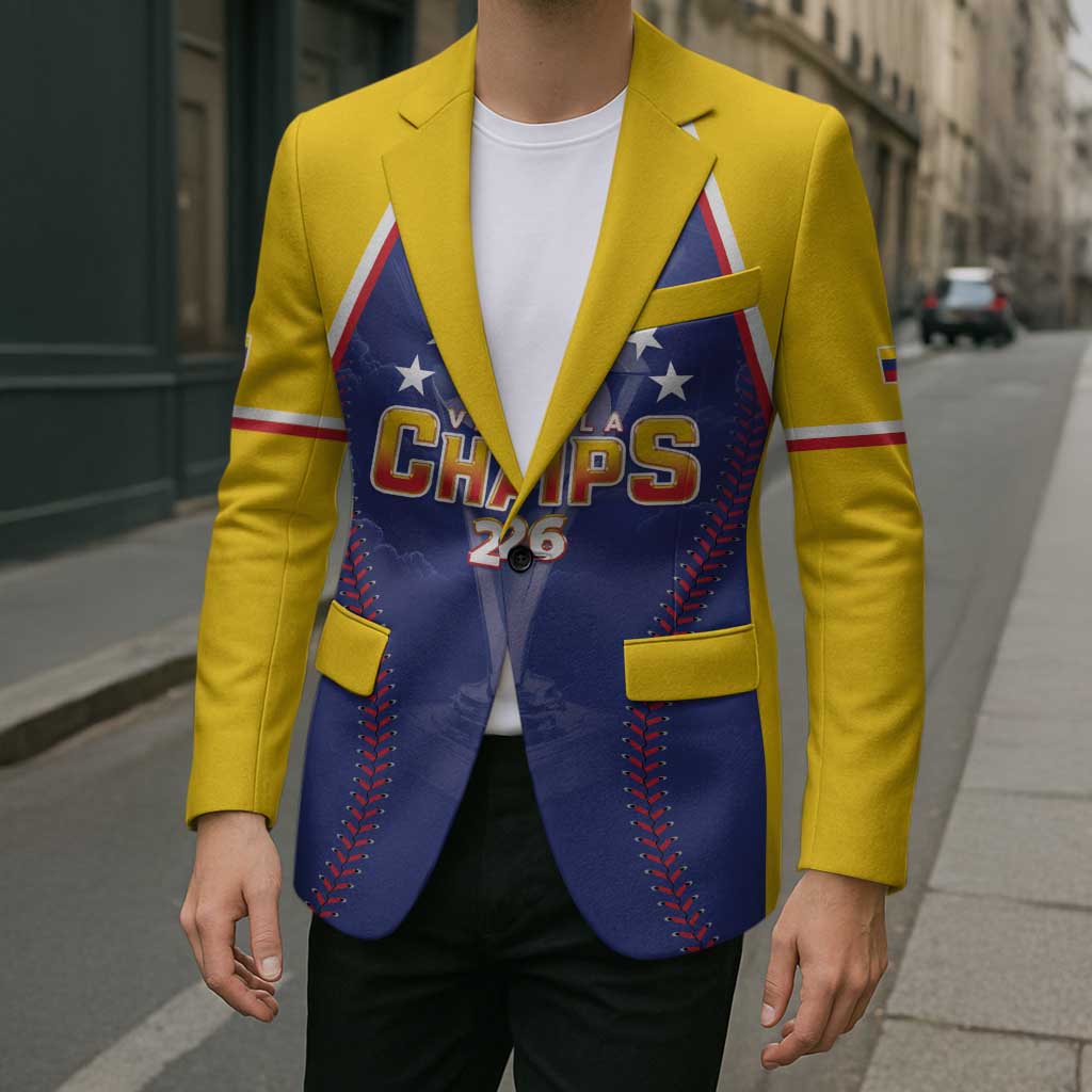 Venezuela Baseball Custom Blazer 1st Champions Glorious Victory