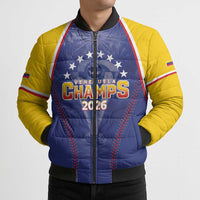 Venezuela Baseball Custom Bomber Puffer Jacket 1st Champions Glorious Victory