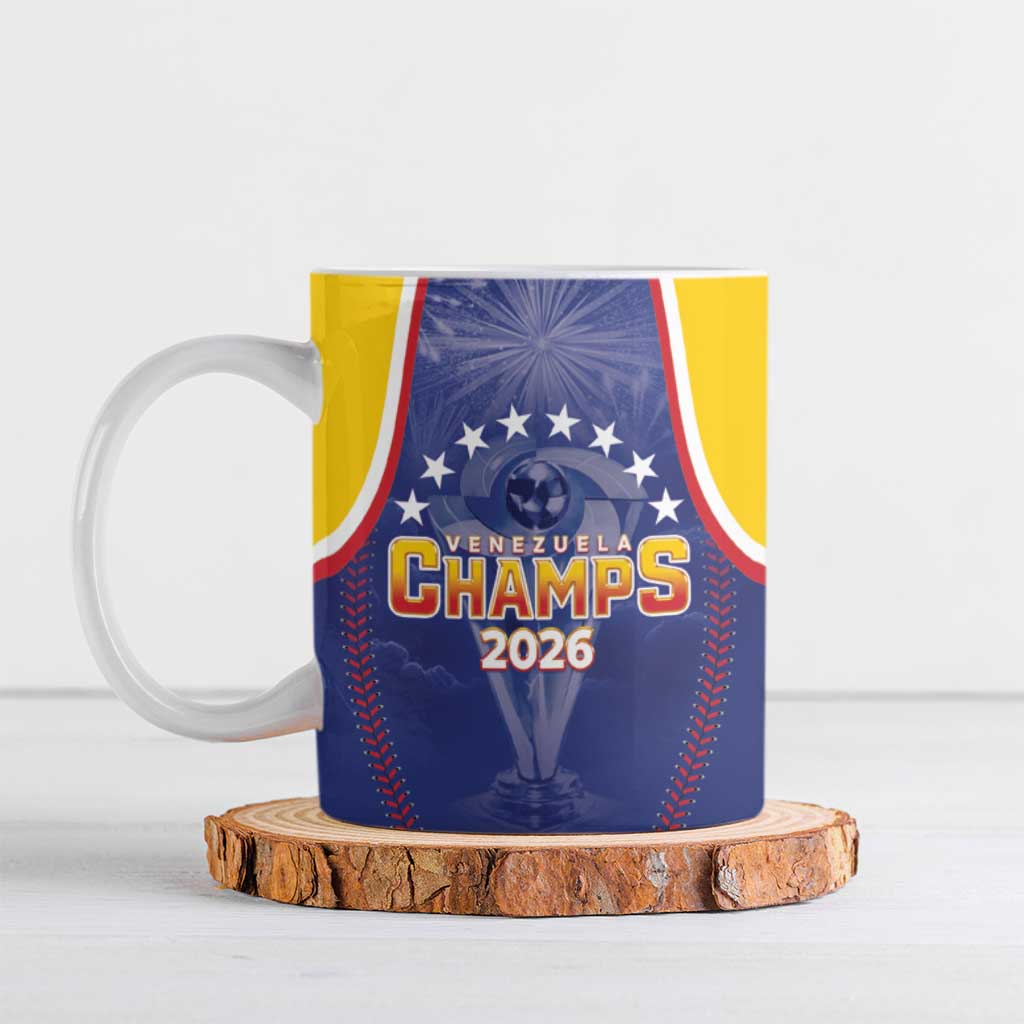 Venezuela Baseball Custom Ceramic Mug 1st Champions Glorious Victory