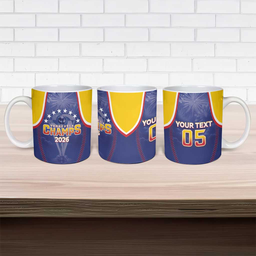 Venezuela Baseball Custom Ceramic Mug 1st Champions Glorious Victory