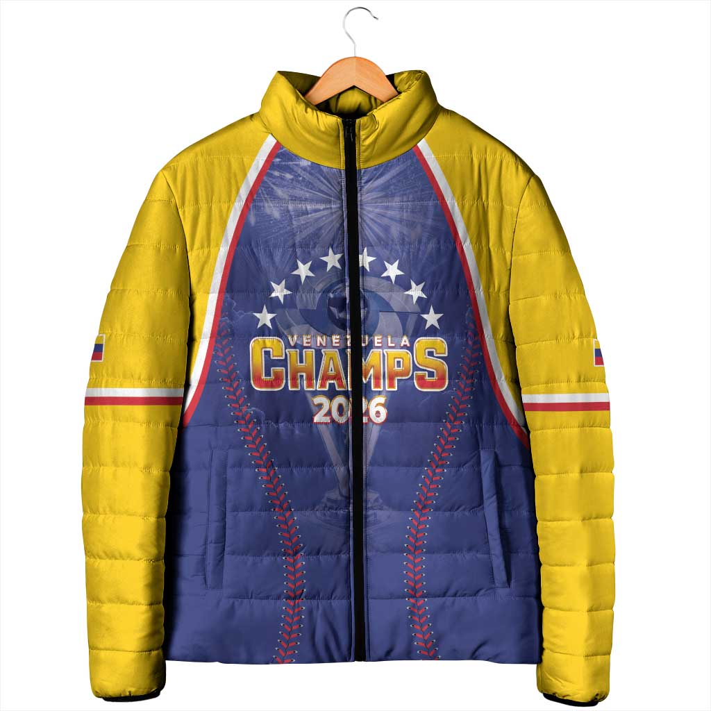 Venezuela Baseball Custom Padded Jacket 1st Champions Glorious Victory