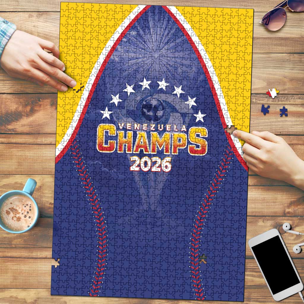 Venezuela Baseball Puzzle 1st Champions Glorious Victory