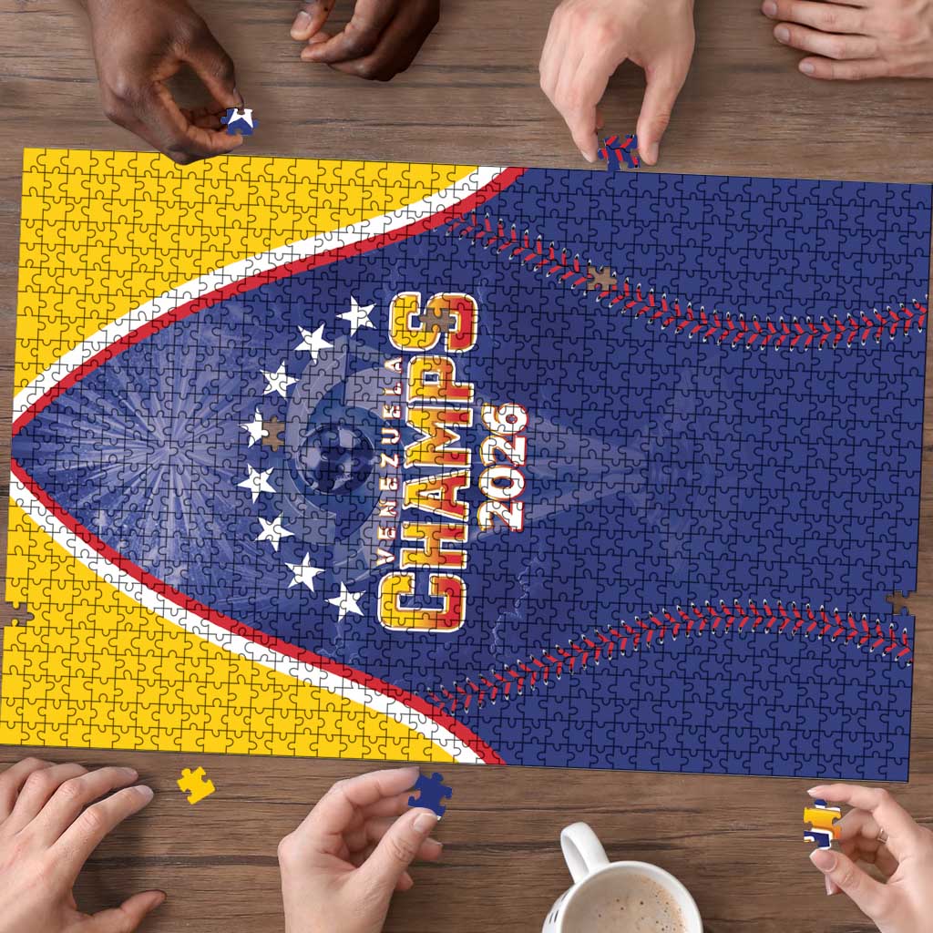 Venezuela Baseball Puzzle 1st Champions Glorious Victory