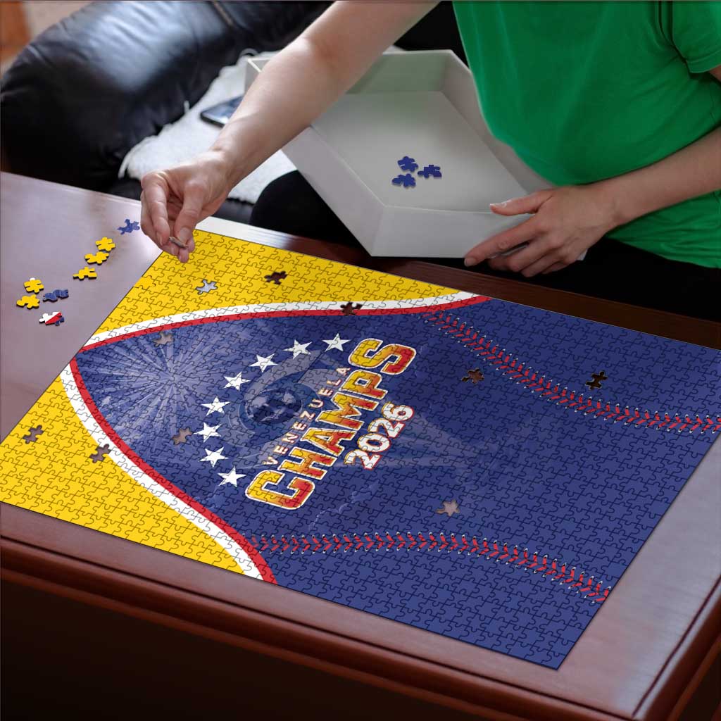 Venezuela Baseball Puzzle 1st Champions Glorious Victory