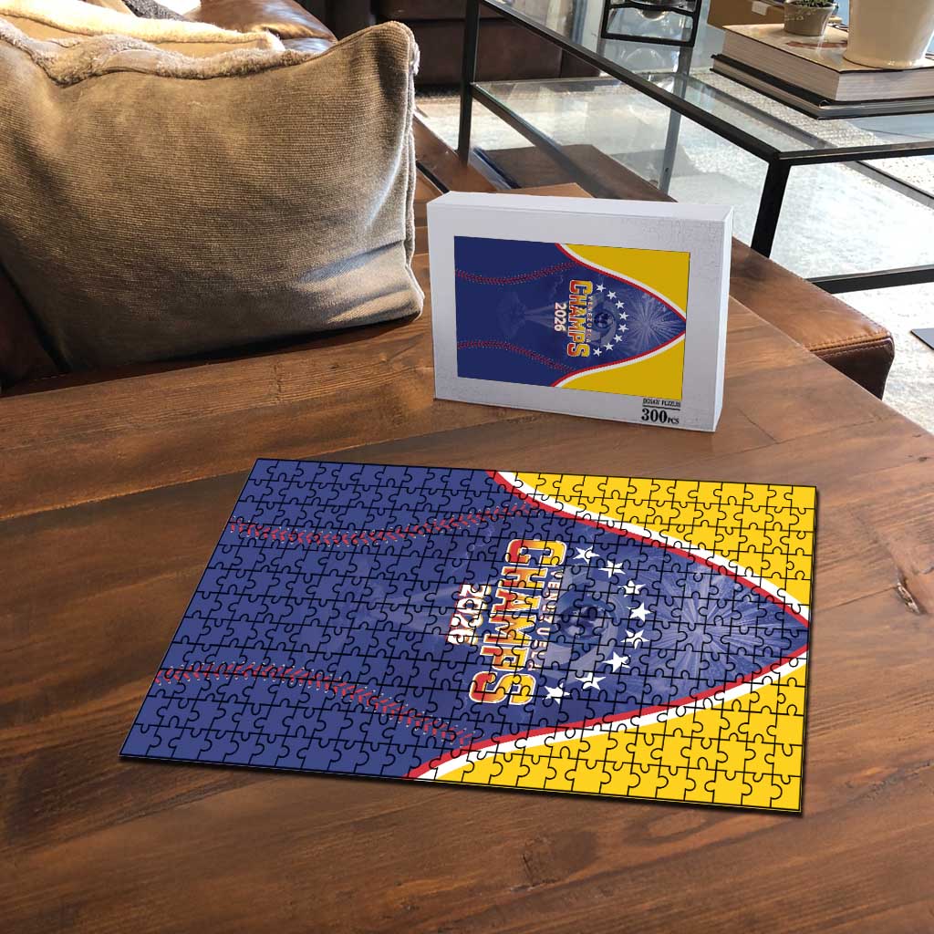 Venezuela Baseball Puzzle 1st Champions Glorious Victory