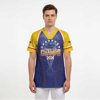 Venezuela Baseball Custom Scrub Top 1st Champions Glorious Victory