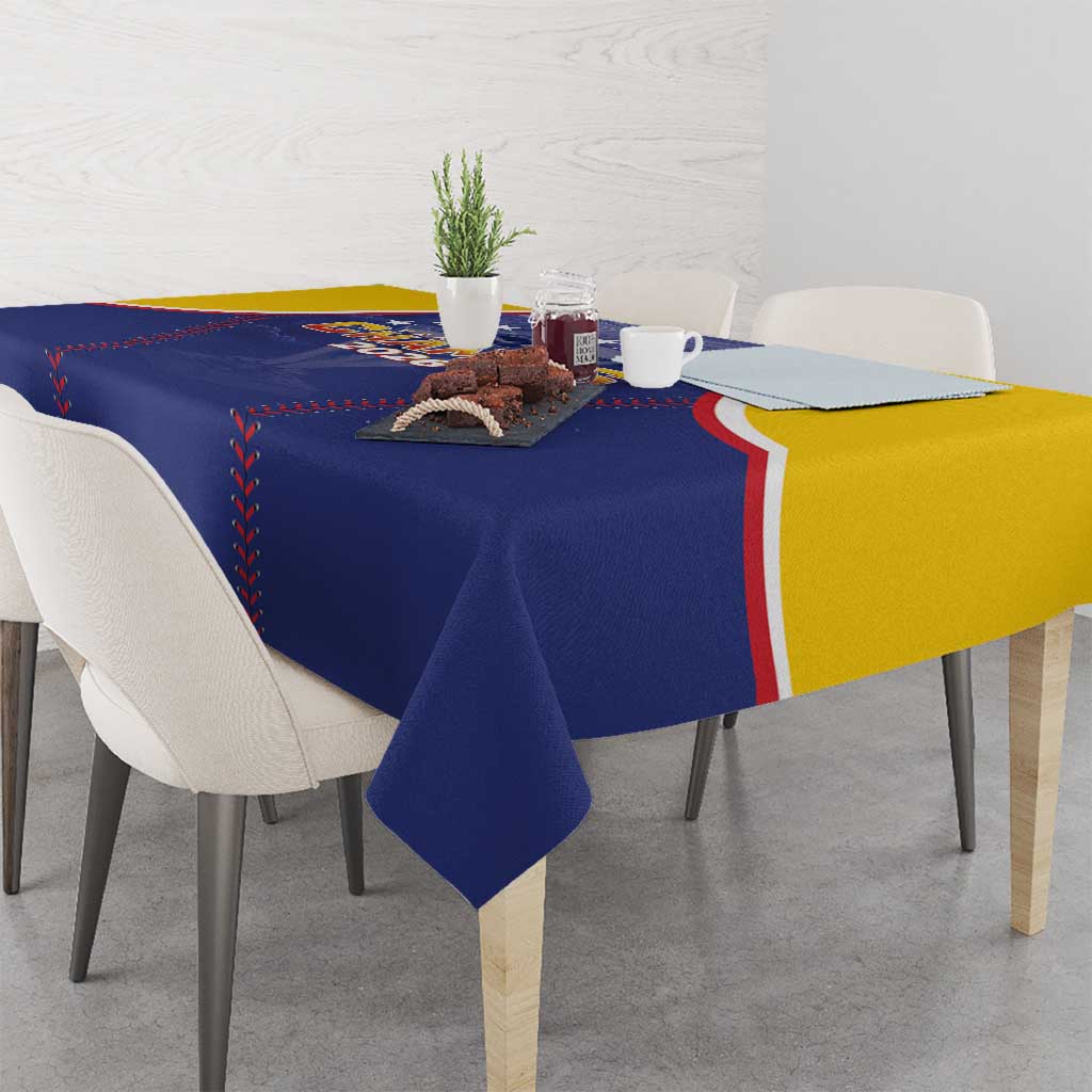 Venezuela Baseball Tablecloth 1st Champions Glorious Victory