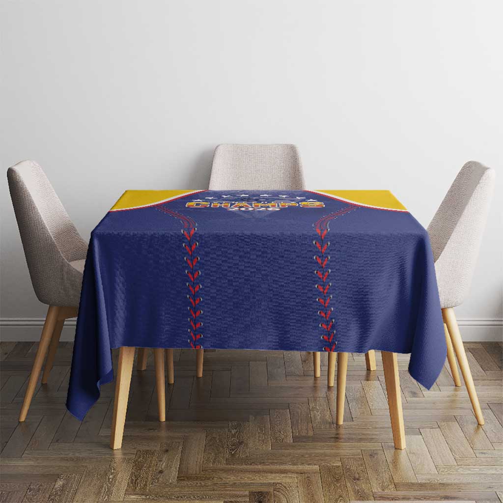 Venezuela Baseball Tablecloth 1st Champions Glorious Victory