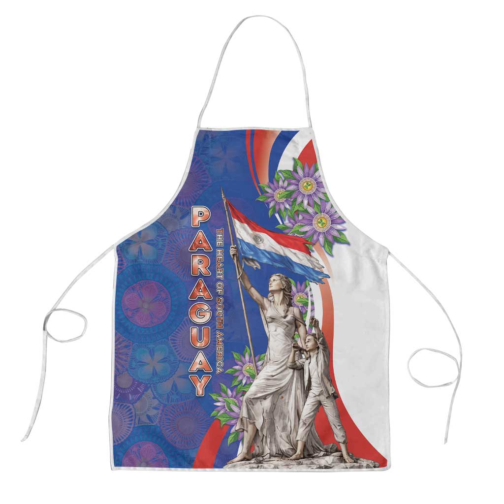 Paraguay Independence Day Apron The Heart Of South America