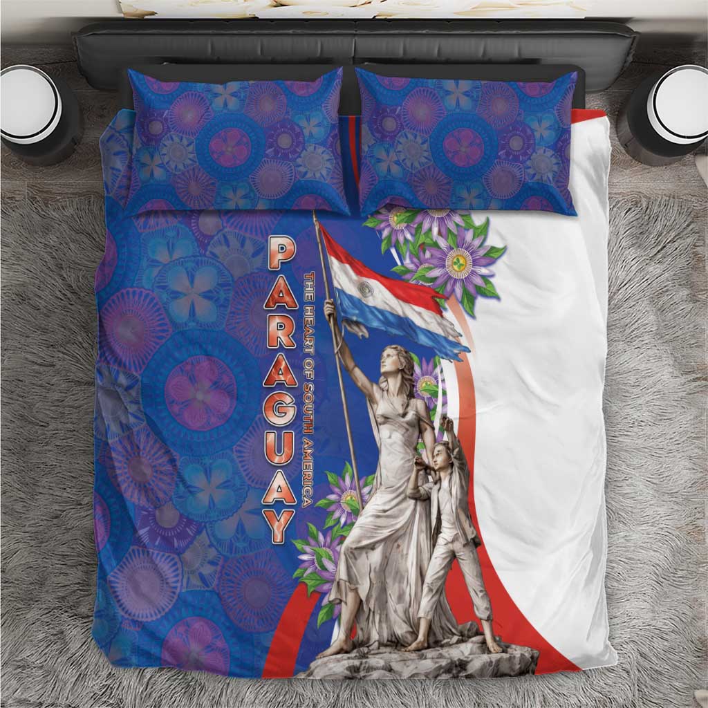 Paraguay Independence Day Bedding Set The Heart Of South America