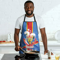 DR Congo Independence Day Apron Leopard Pattern With Coat Of Arms