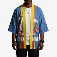 DR Congo Independence Day Kimono Leopard Pattern With Coat Of Arms