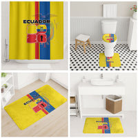 Ecuador Football 2026 Bathroom Set South American Pride