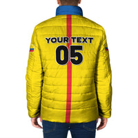 Custom Ecuador Football 2026 Padded Jacket South American Pride
