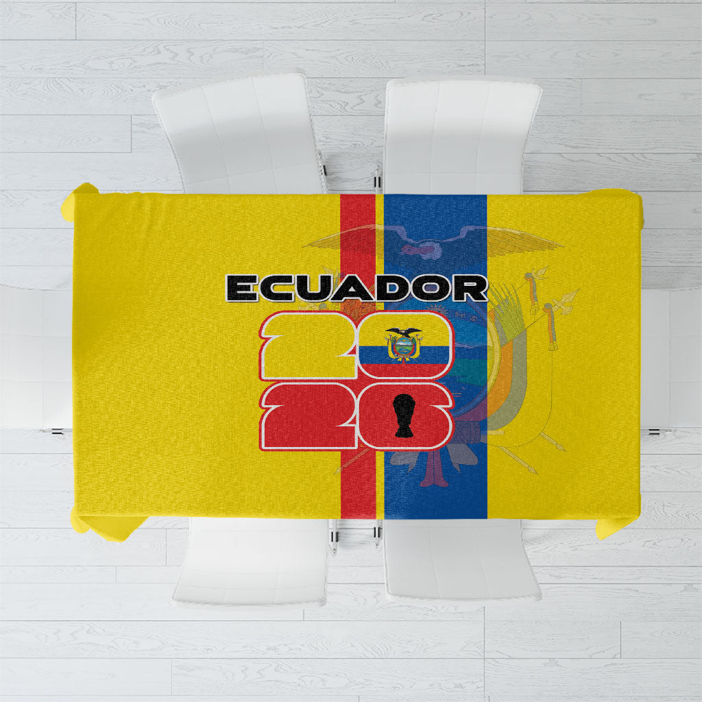 Ecuador Football 2026 Tablecloth South American Pride
