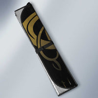 Personalized Cornwall Celtic Chough Auto Sun Shade With Tree Of Life - Wonder Print Shop