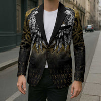 Personalized Cornwall Celtic Chough Blazer With Tree Of Life - Wonder Print Shop