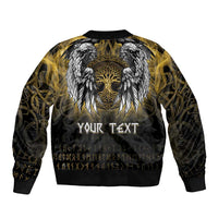 Personalized Cornwall Celtic Chough Bomber Jacket With Tree Of Life - Wonder Print Shop