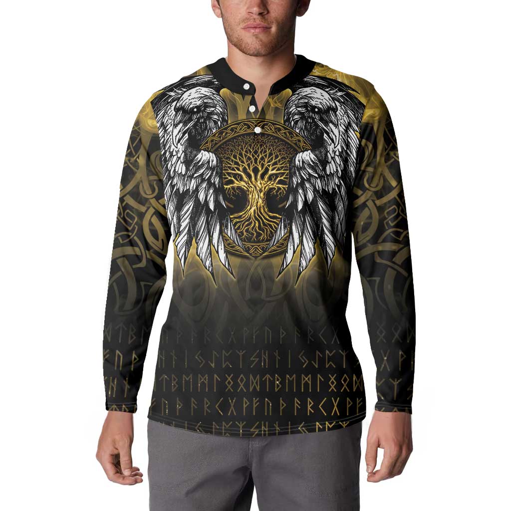 Personalized Cornwall Celtic Chough Button Sweatshirt With Tree Of Life - Wonder Print Shop